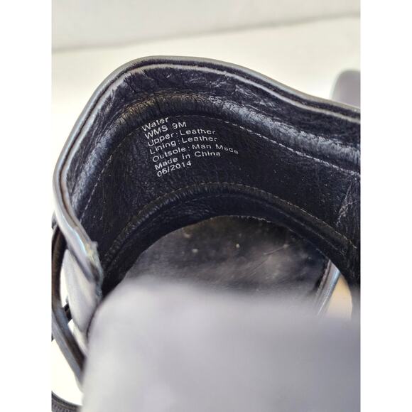 Kenneth Cole New York Water Black Leather Women's 9 Dress Pumps Regency S0070 - Picture 5 of 8